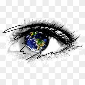 Earth By Douglas E Gogerty , Png Download - Earth, Transparent Png - transparent eye png