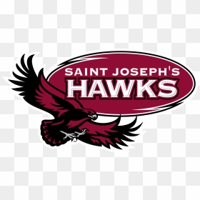 Saint Joseph's University Logos Png, Transparent Png - hawks logo png