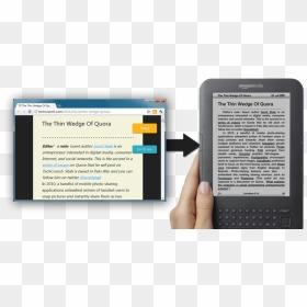Uses Of Kindle, HD Png Download - kindle png