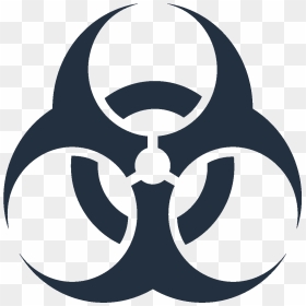 Biological Hazard Hazard Symbol Decal Illustration - Biohazard Symbol, HD Png Download - toxic symbol png