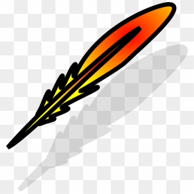 Feather Clip Art, HD Png Download - feather pen png