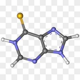 Mercaptopurine 3d, HD Png Download - drum stick png
