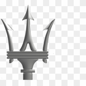 Maserati Logo - Emblem, HD Png Download - maserati logo png