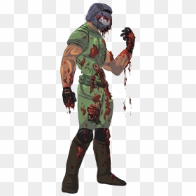 Soldier, HD Png Download - doomguy png