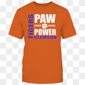 Active Shirt, HD Png Download - clemson paw png