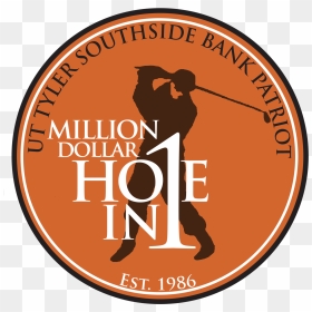 Ut Tyler Southside Bank Patriot Million Dollar Hole - 8 Million Dollars Movie, HD Png Download - burn hole png