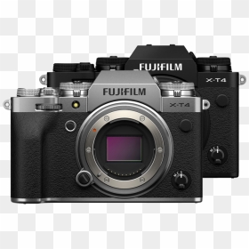 Fujifilm X T4 Silver, HD Png Download - old camera png