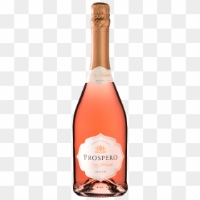 Prospero Sec - Vino Rosado Prospero, HD Png Download - champagne bottle popping png