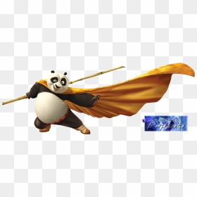 Kung Fu Panda Render Photo - Kung Fu Panda Po Dragon Warrior, HD Png Download - kung fu panda png