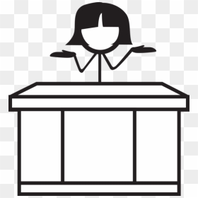 Stick Figure Clipart , Png Download - Stick Figure At Desk, Transparent Png - stick figures png