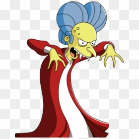 Deceased - Simpsons Dracula, HD Png Download - burn hole png