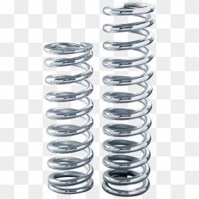 1 7/8 - Chrome Coil Springs, HD Png Download - metal spring png
