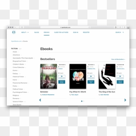 Screenshot, HD Png Download - open books png