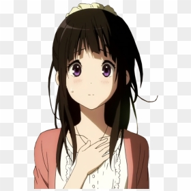 30 Images About Anime Transparents 🍡 On We Heart It - Hyouka Chitanda Transparent, HD Png Download - anime transparent png