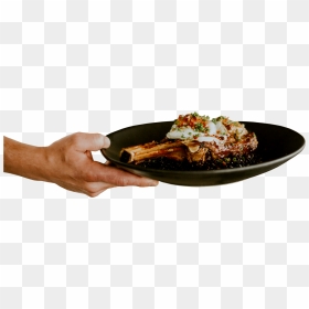 Plate Of Food Png Page - Food Plate In Hand Png, Transparent Png - plate of food png