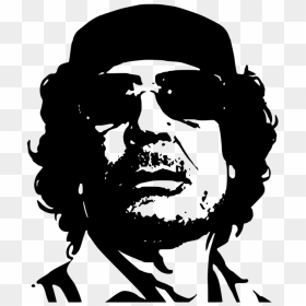 Human Behavior,head,silhouette - Muammar Gaddafi, HD Png Download - woman head silhouette png