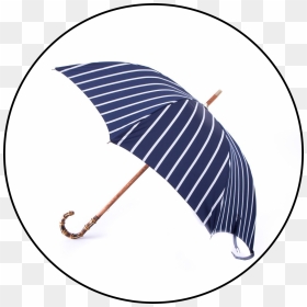 Maglia Francesco Navy Pinstripe Umbrella With Bamboo - Francesco Maglia Bamboo Umbrella, HD Png Download - pinstripe png