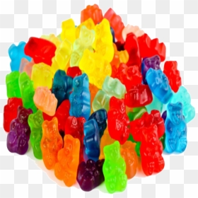 Love Hemp™ Cbd Gummy Bears 10mg Cbd Per Bear - Cartoon Candy Gummy Bears, HD Png Download - gummy bears png