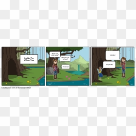 Storyboards On Gregor Mendel, HD Png Download - willow tree png