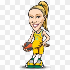 Cartoon Basketball Coach Girl, HD Png Download - basketball backboard png