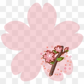 Ying - Flor De Sakura Animados, HD Png Download - sakura petals png