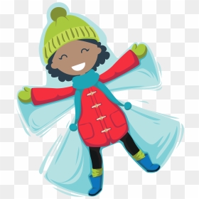 Snow Angel Clipart Png, Transparent Png - christmas snow png