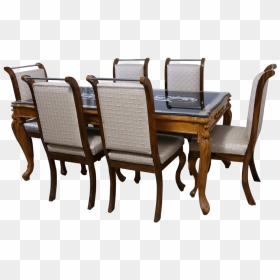 #antique Dining #table With #chairs - Dining Table Image Download, HD Png Download - table and chairs png