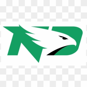 North Dakota Fighting Hawks Logo - Logo North Dakota Football, HD Png Download - hawks logo png