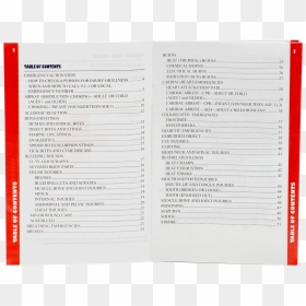 American Red Cross Emergency First Aid Guide, HD Png Download - american red cross png