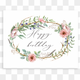 Mother's Day Floral Wreath, HD Png Download - wild flowers png