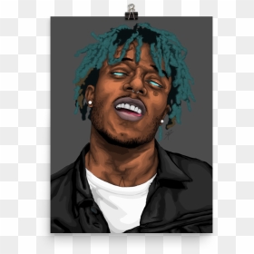 Image Of Lil Uzi Vert Premium Luster Poster - Illustration, HD Png Download - lil uzi png