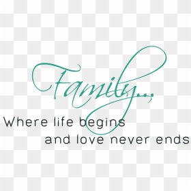 Inspirational Quotes For Broken Family - Family Is Forever, HD Png Download - inspirational quotes png