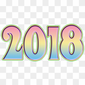 2018 3d Hd Image - Graphic Design, HD Png Download - happy new year 2016 png