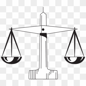 Transparent Legal Clipart - Scale Of Justice, HD Png Download - scales of justice png