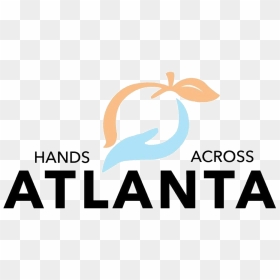 Hands Across Atlanta Logo, HD Png Download - giving hands png