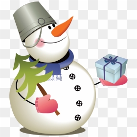 Snowman Clipart Png Transparent Png , Png Download - Snowman, Png Download - cute snowman png