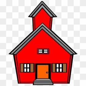 School Buildings Clipart Image Library Library School - School Clipart No Background, HD Png Download - school building png