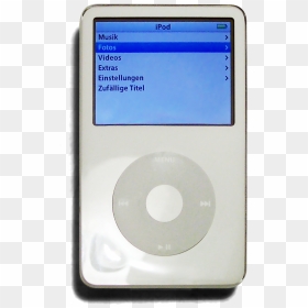 Ipod 5th Generation White Rotated - Ipod Classic 5th Generation White, HD Png Download - ipod png