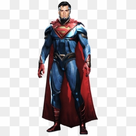 Henry Cavill Superman Png - Injustice 2 Superman Armor, Transparent Png - super man png