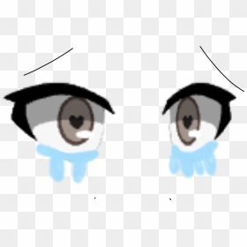 freetoedit #gacha #gachalife #eyes #sad #cry - Draw Gacha Life Eyes, HD Png  Download - vhv