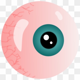 Eyeball - Portable Network Graphics, HD Png Download - eye ball png
