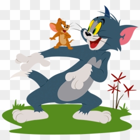 Tom And Jerry Both Looking At Eachother - Tom And Jerry Show Tom And Jerry, HD Png Download - tom and jerry png