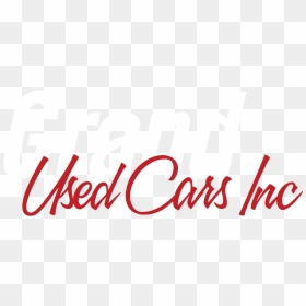 Grand Used Cars Inc - Calligraphy, HD Png Download - se habla espanol png