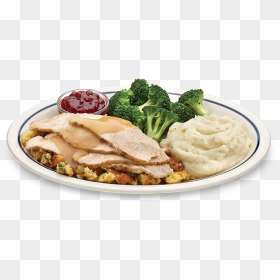 Ihop Turkey Dinner Png - Mashed Potato, Transparent Png - thanksgiving dinner png