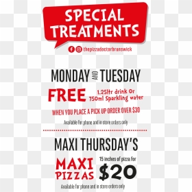 Specials Copy - Poster, HD Png Download - pizza .png