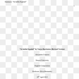 Document, HD Png Download - se habla espanol png