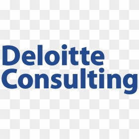 Deloitte Consulting Logo, HD Png Download - deloitte logo png
