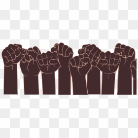 Illustration, HD Png Download - black fist png