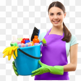 Cleaning Company Website Templates Free, HD Png Download - cleaning lady png