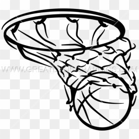 Free Png Basketball Net Png Png Image With Transparent - Basketball Vector Black And White, Png Download - basketball net png